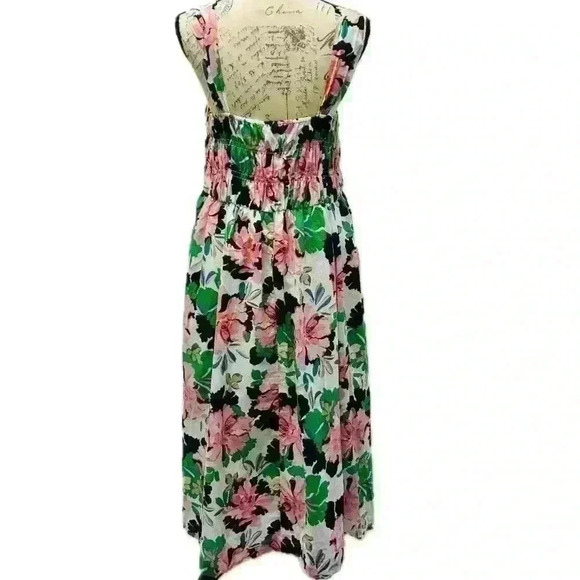 Tommy Hilfiger Women's Isla Floral Smocked Midi Dress size 16 - Picture 4 of 16